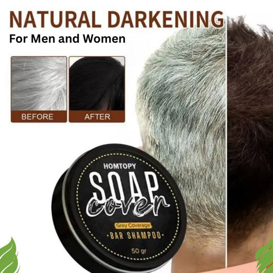 𝐏𝐨𝐥𝐲𝐠𝐨𝐧𝐮𝐦 𝐇𝐚𝐢𝐫 Darkening Soap - صابون سواد الشعر