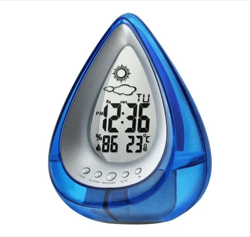 Drop Shaped Digital Alarm Clock
