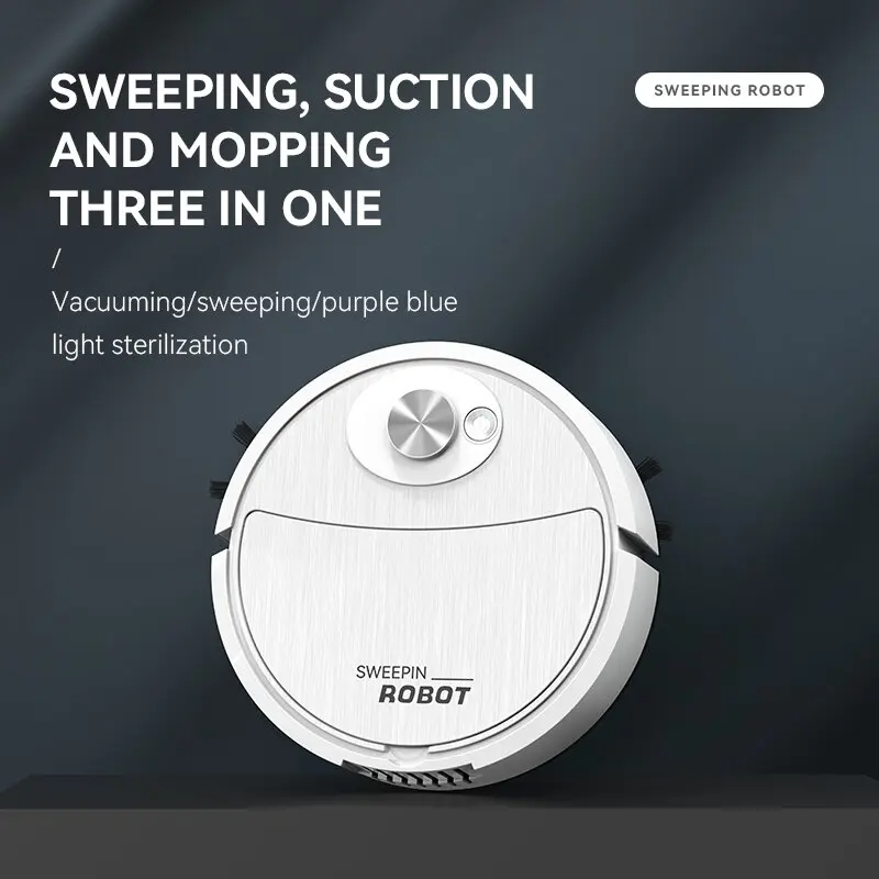 🎁 Last Day Promotion Save 65% - Smart Sweeping Robot Vacuum Cleaner (مكنسة كهربائية روبوتية سايبر)
