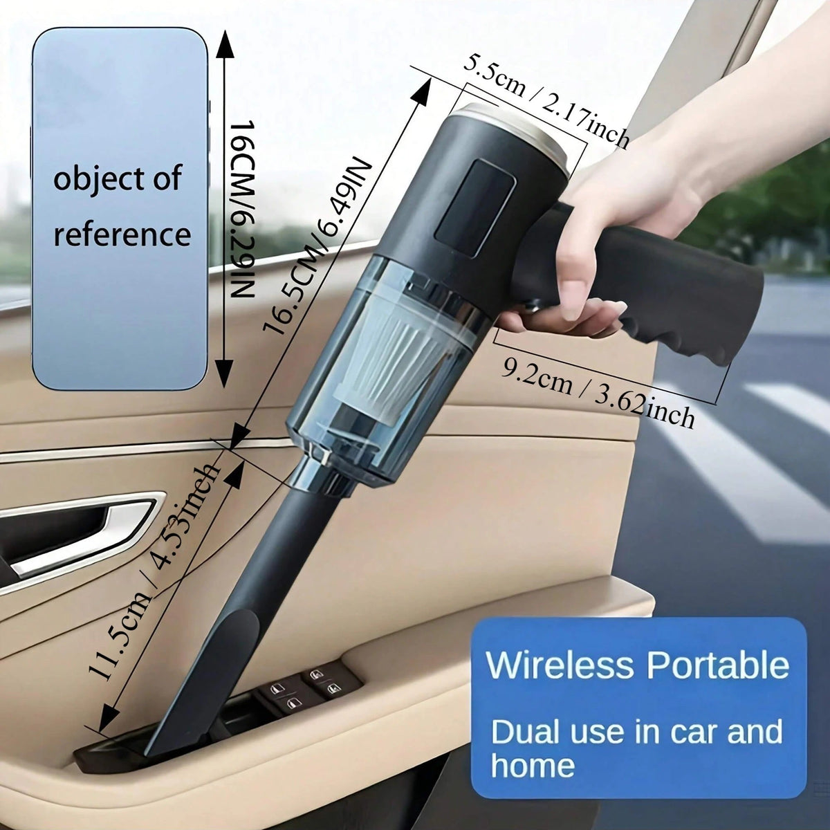 🎁 Today Promotion, Save 65% - Cordless 3-in-1 Rechargeable Vacuum Cleaner & Blower