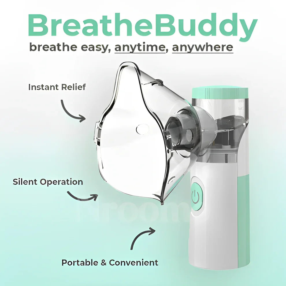🎁 Last Day Promotion Save 65% - Rechargeable Mesh Nebulizer™ 2.0 - جهاز استنشاق شبكي قابل لإعادة الشحن