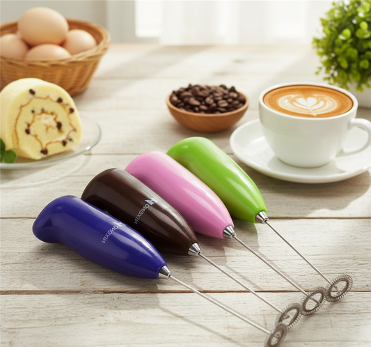 USB Rechargeable Coffee Frother | Powerful Foam Maker & Egg Beater