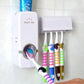 Premium Automatic Toothpaste Dispenser with Toothbrush Holder – Wall Mounted Bathroom Essential