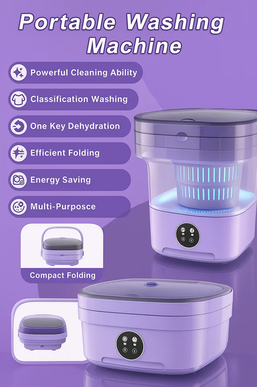 Portable Mini Washer – 11L