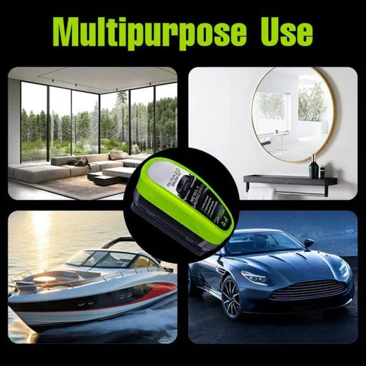 Clear Vision 2.0 Windshield & Glass Cleaner (Set of Two Pieces) - (مجموعة من قطعتين) منظف الزجاج الأمامي والزجاج من كلير فيجن
