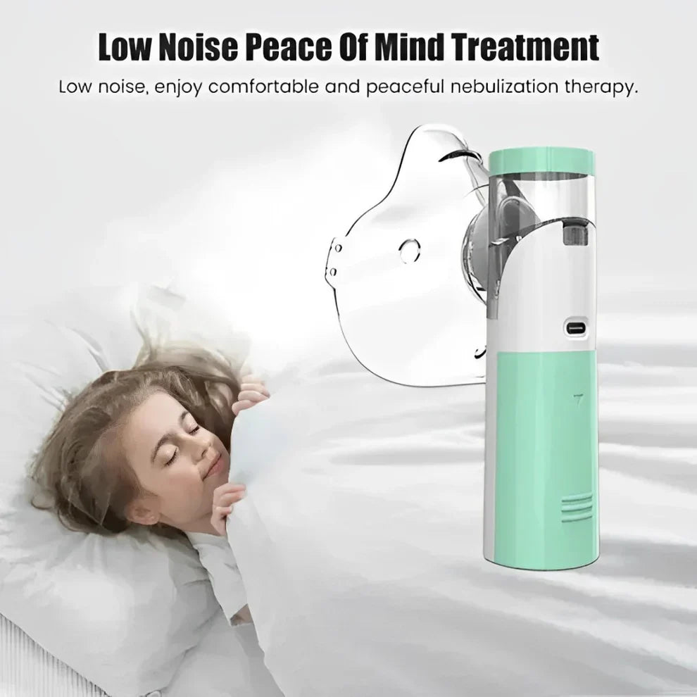 🎁 Last Day Promotion Save 65% - Rechargeable Mesh Nebulizer™ 2.0 - جهاز استنشاق شبكي قابل لإعادة الشحن