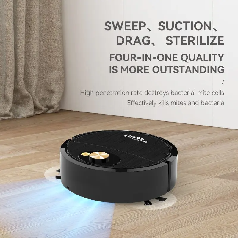 🎁 Last Day Promotion Save 65% - Smart Sweeping Robot Vacuum Cleaner (مكنسة كهربائية روبوتية سايبر)