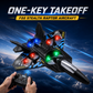 Fighter Jet RC Drone Toy with LED Lights & One-Key Takeoff
