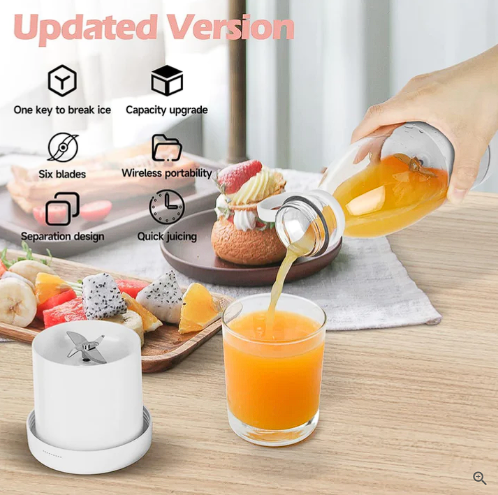 🎁Eid Day Promotion Save 60% on Bundle(02 Pcs) - Portable Blender, USB Rechargeable Mini Juicer™