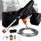 Automatic Cordless Wireless Car Wash Spray Gun High Pressure 48v