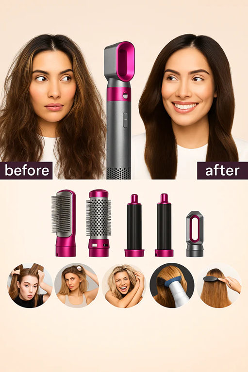 5 in 1 hair styler