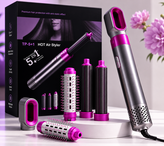5 in 1 hair styler