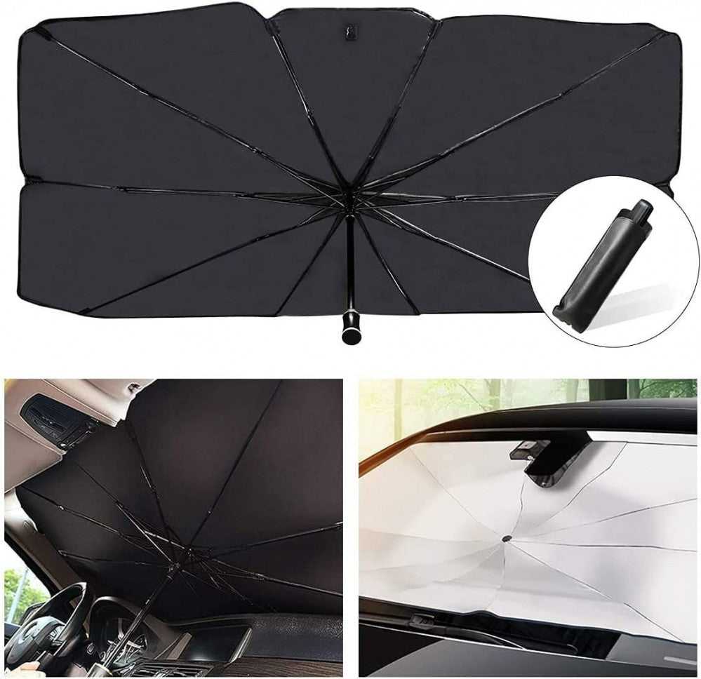 Portable Car Windshield Umbrella Sunshade – UV & Heat Protection