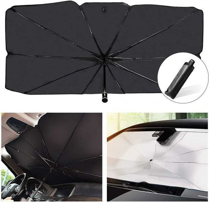 Portable Car Windshield Umbrella Sunshade – UV & Heat Protection