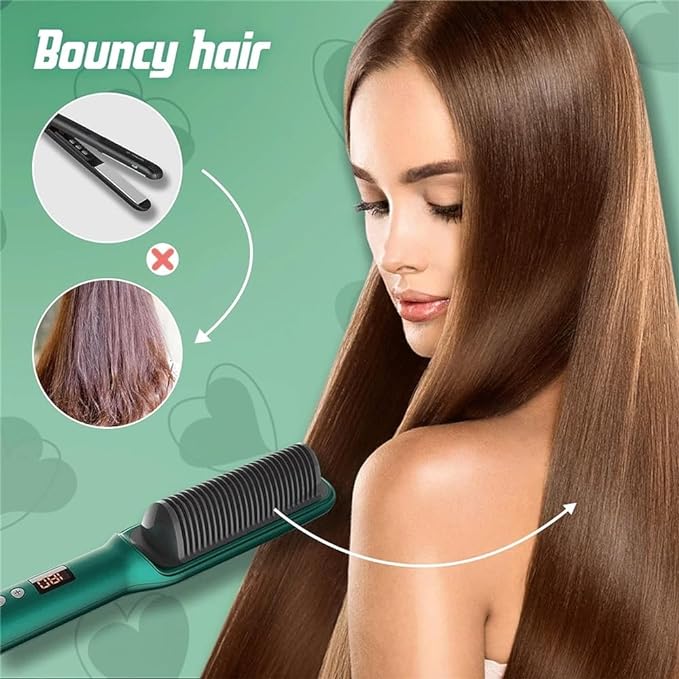 Self Cleaning Hair Comb (random Color)