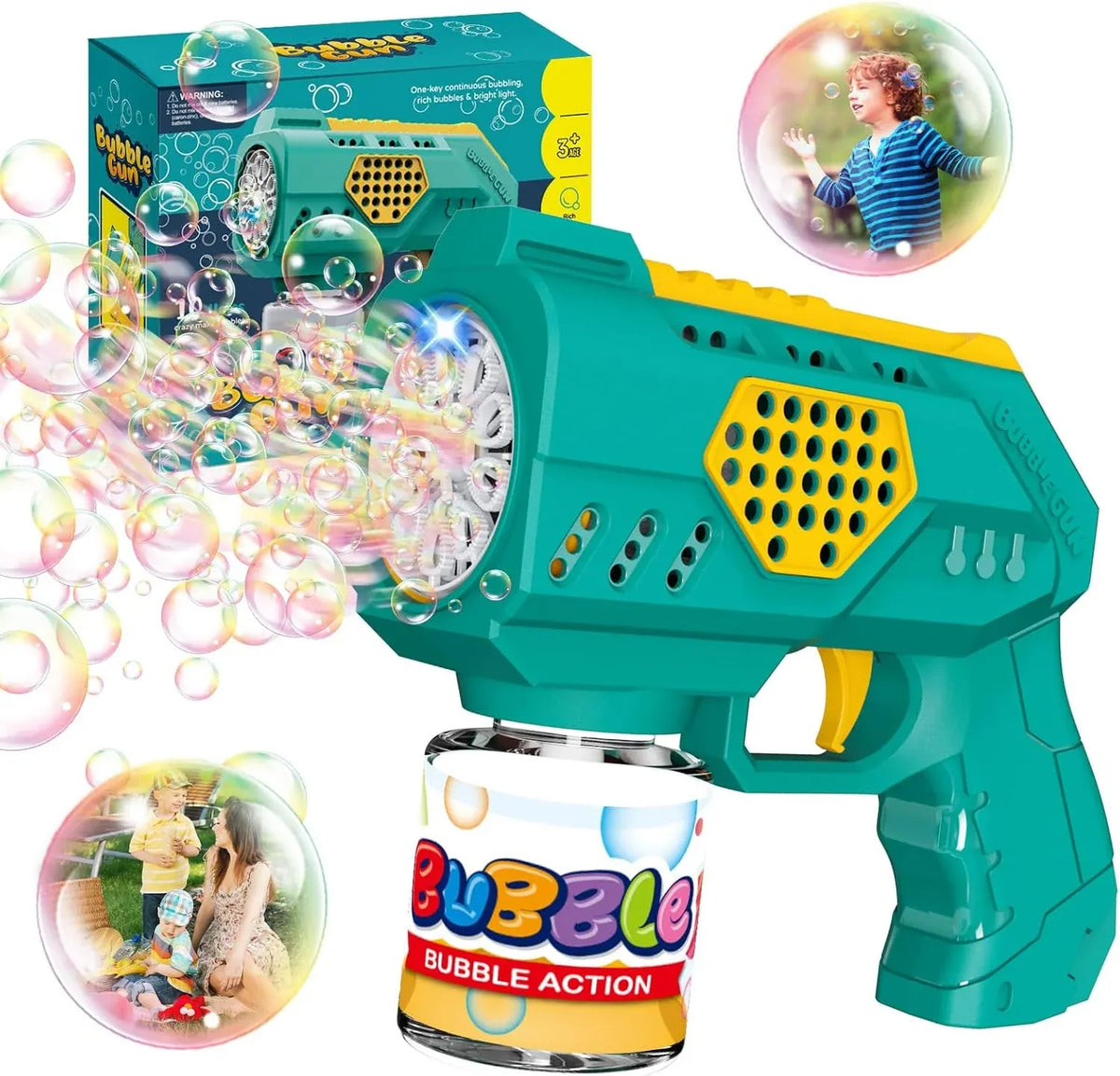 Automatic Bubble Maker Gun Limited Time Offer