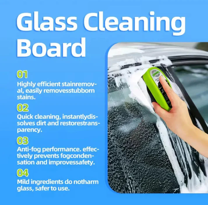 Clear Vision 2.0 Windshield & Glass Cleaner (Set of Two Pieces) - (مجموعة من قطعتين) منظف الزجاج الأمامي والزجاج من كلير فيجن
